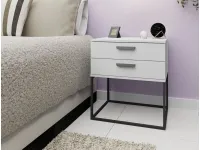 Тумбочка TRENDY SN-6 Белая pilt 2