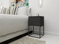 Тумбочка TRENDY SN-8 Антрацит pilt 4