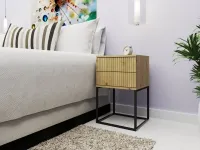 Тумбочка TRENDY SN-8 Дуб артисан pilt 4