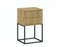 Тумбочка TRENDY SN-8 Дуб артисан pilt 3