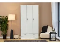 Комод BASIC 4S - Белый pilt 6