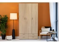 Комод BASIC 4S - Сонома pilt 6