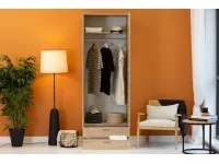 Шкаф для одежды BASIC 2D - Сонома pilt 4