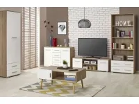 Riiul LIMA REG-3 sonoma ja valge pilt 3