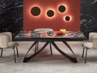 Pikendatav laud HILARIO must marmor pilt 2