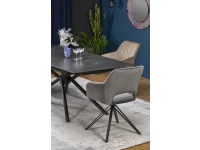 Pikendatav laud VITORINO must marmor pilt 9