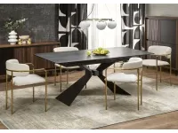 Pikendatav laud LUCIANO sinine marmor pilt 2