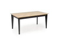 Pikendatav laud EDMONDO naturaalne/must pilt 11