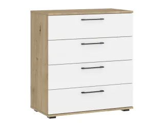 Kummut FLEX KM-1 valge / tamm artisan pilt