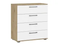 Kummut FLEX KM-1 valge / tamm artisan pilt 2