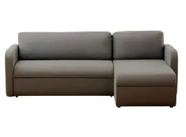 Угловой диван-кровать JET - серый с оттенком латте A04