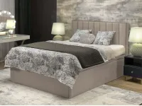 Voodi 160x200 ASENTO tõstemehhanismiga - Beež pilt 2