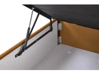 Кровать 160x200 ASENTO с подъемным механизмом - Горчичная pilt 7