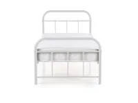 Voodi 90x200 LINDA 90 valge pilt 4