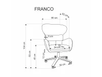 Tugitool FRANCO beež pilt 4