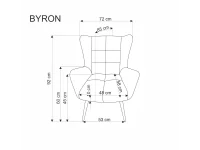 Tugitool BYRON oliiviroheline pilt 3