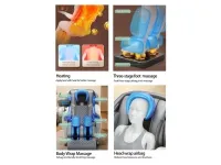 Tugitool SOLARIA massaažifunktsiooniga - Must pilt 13