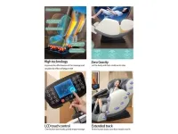 Tugitool SOLARIA massaažifunktsiooniga - Must pilt 11