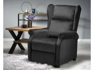 Кресло AGUSTIN 2 recliner - Черный pilt
