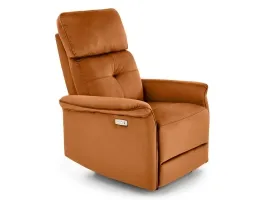 Кресло SEMIR recliner электрический - Коричневый