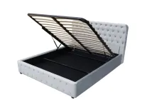 Voodi 160x200 BELINDA tõstemehhanismiga - Hall pilt 3