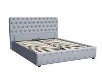 Voodi 160x200 BELINDA tõstemehhanismiga - Hall pilt 8