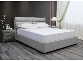 Voodi 180x200 AURORA tõstemehhanismiga - Beež