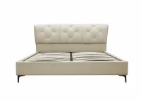 Voodi 180x200 BIANCA tõstemehhanismiga - Beež pilt 6