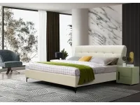 Voodi 180x200 GLORIA tõstemehhanismiga - Beež pilt 2