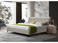 Voodi 180x200 GLORIA tõstemehhanismiga - Helehall pilt 2