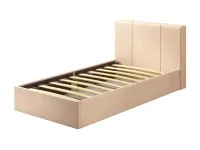 Voodi 90x190 MARCEL tõstemehhanismiga - Beež pilt 6