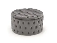 Пуфик NUNEZ серый pilt 2