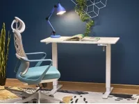 Стол компьютерный B-53 с регулировкой высоты - Белый pilt 2