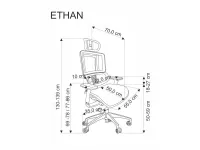 Кресло руководителя ETHAN pilt 10