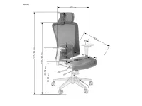 Рабочее кресло Ergonomic GOLIAT pilt 10