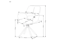 Стул K494 серый pilt 12