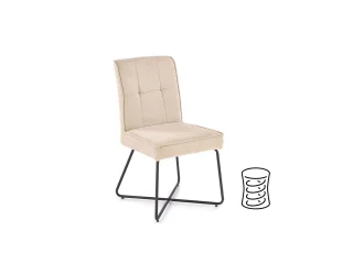 Стул K534 бежевый pilt