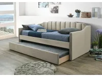 Voodi 90x200 JOSH - Beež pilt 2