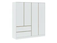 Riidekapp BASIT 4D2S - Valge (+artisan) pilt 2