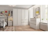 Riidekapp BASIT 4D2S - Valge (+artisan) pilt 5