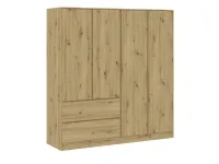 Riidekapp BASIT 4D2S - Artisan (+antratsiit) pilt 3