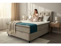 Континентальная кровать 180х200 GLASGOW с подъёмным механизмом pilt 3