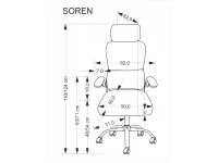 Рабочее кресло SOREN pilt 10