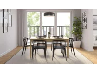 Стол раздвижной SENDI 120 - Дуб артисан pilt 3