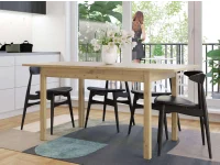 Стол раздвижной SENDI 160 - Дуб артисан pilt 2