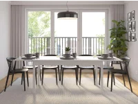 Стол раздвижной SENDI 160 - Белый pilt 2