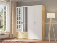 Riidekapp ALTA 4D1S peegliga pilt 2