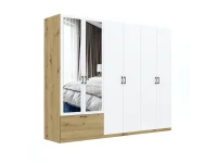 Riidekapp ALTA 6D1S peegliga pilt 4