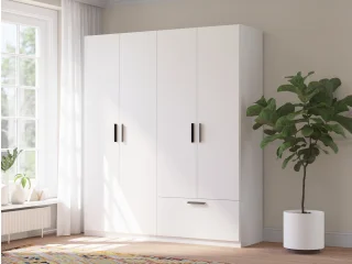 Шкаф для одежды LITA 4D1S pilt