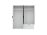 Шкаф для одежды LITA 4D1S с зеркалом pilt 4